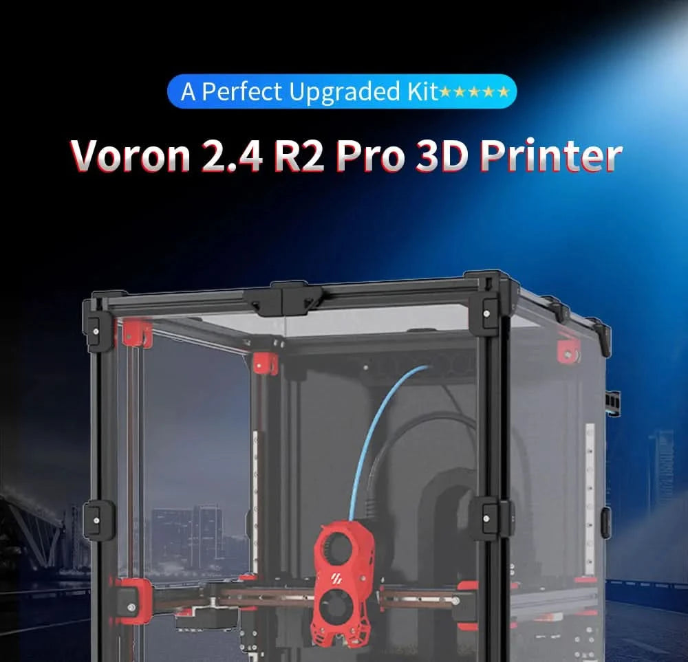 Neueste Version Voron 2.4 R2 Pro Unterstützung Hochgeschwindigkeitsdruck DIY 3D-Druckerteile mit HDMI5-Bildschirm CNC TAP Stealburner Extruder