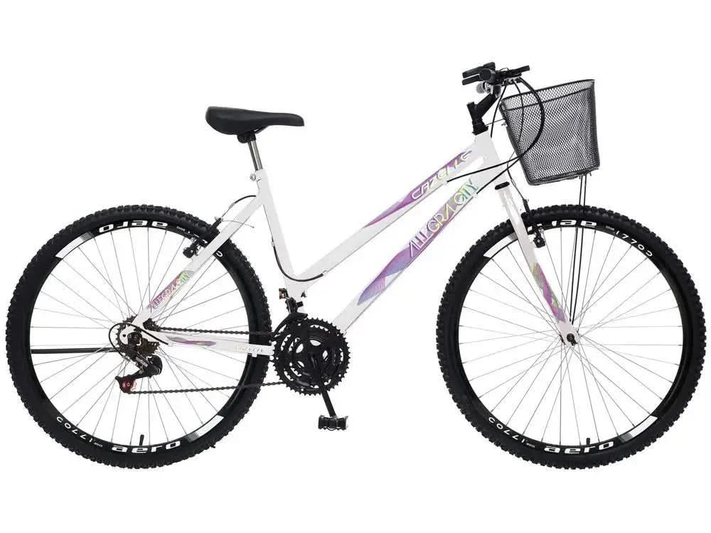 Bicycle Aro 26 Colli Cazelle Allegra City Brake Steel V-Brake 18 Marches
