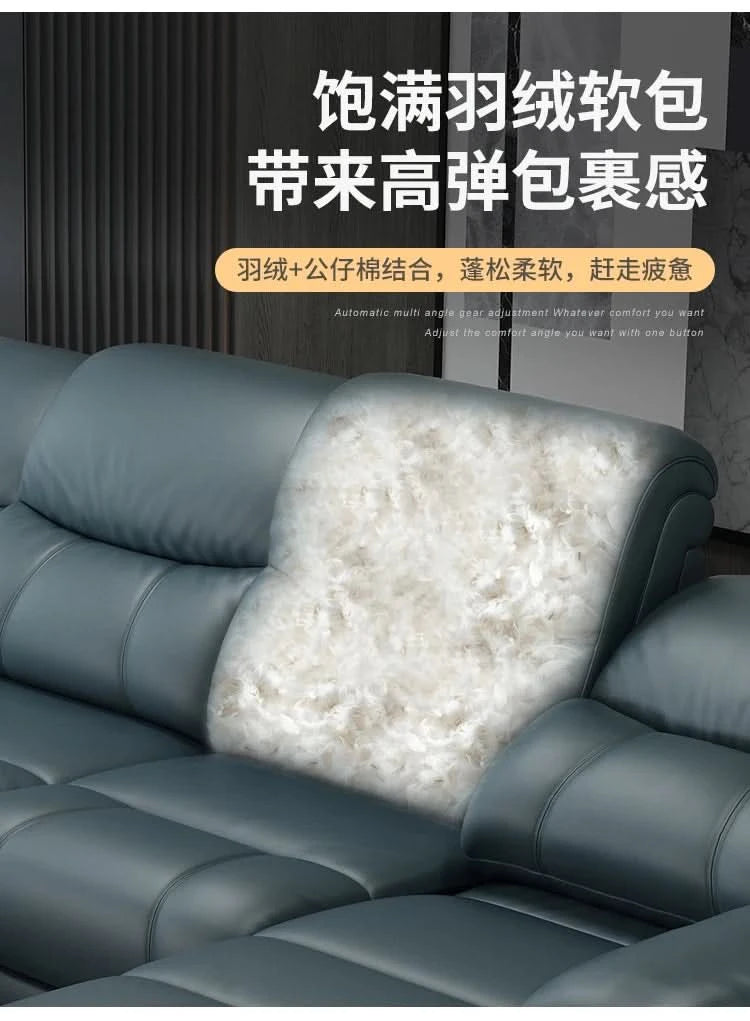 Luxury Function Living Room Sofa Leather Waterproof Designer European Living Room Sofa Reading Children Sofas Camas Furnitures