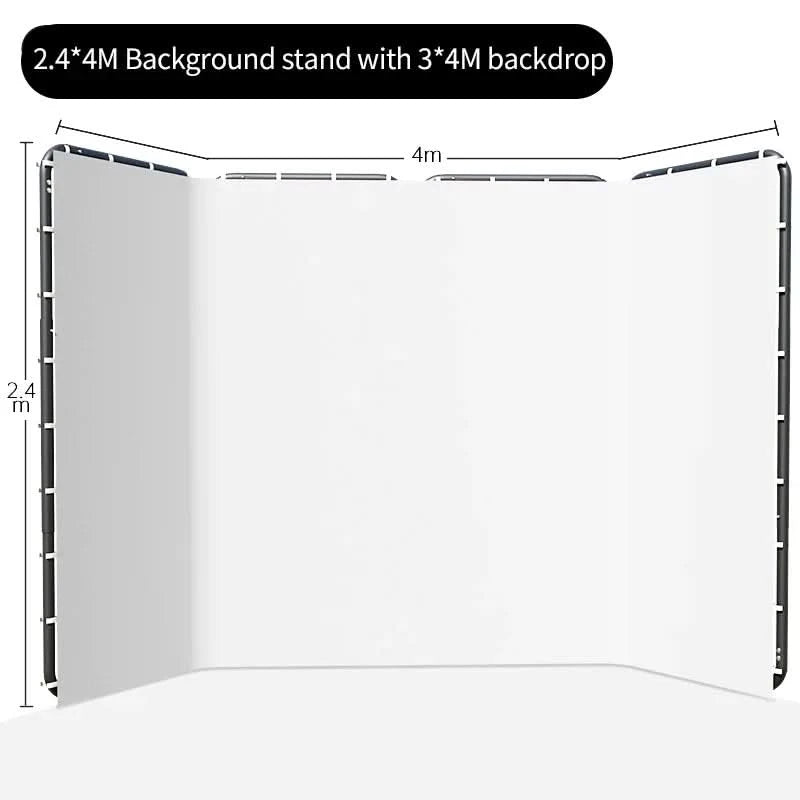 Background Stand Frame Photography Background Green Screen Wall Foldable Photo Booth Studio Background Festival Halloween Christ
