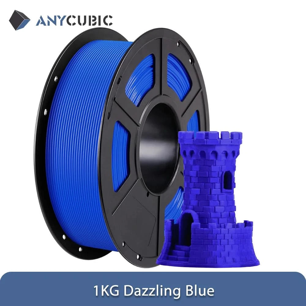 Anycubic PLA Filament 1.75mm 1kg/Rolle für FDM 3D-Drucker Druck Kunststoff Verbrauchsmaterial für Kobra 2 Neo Pro Max Plus