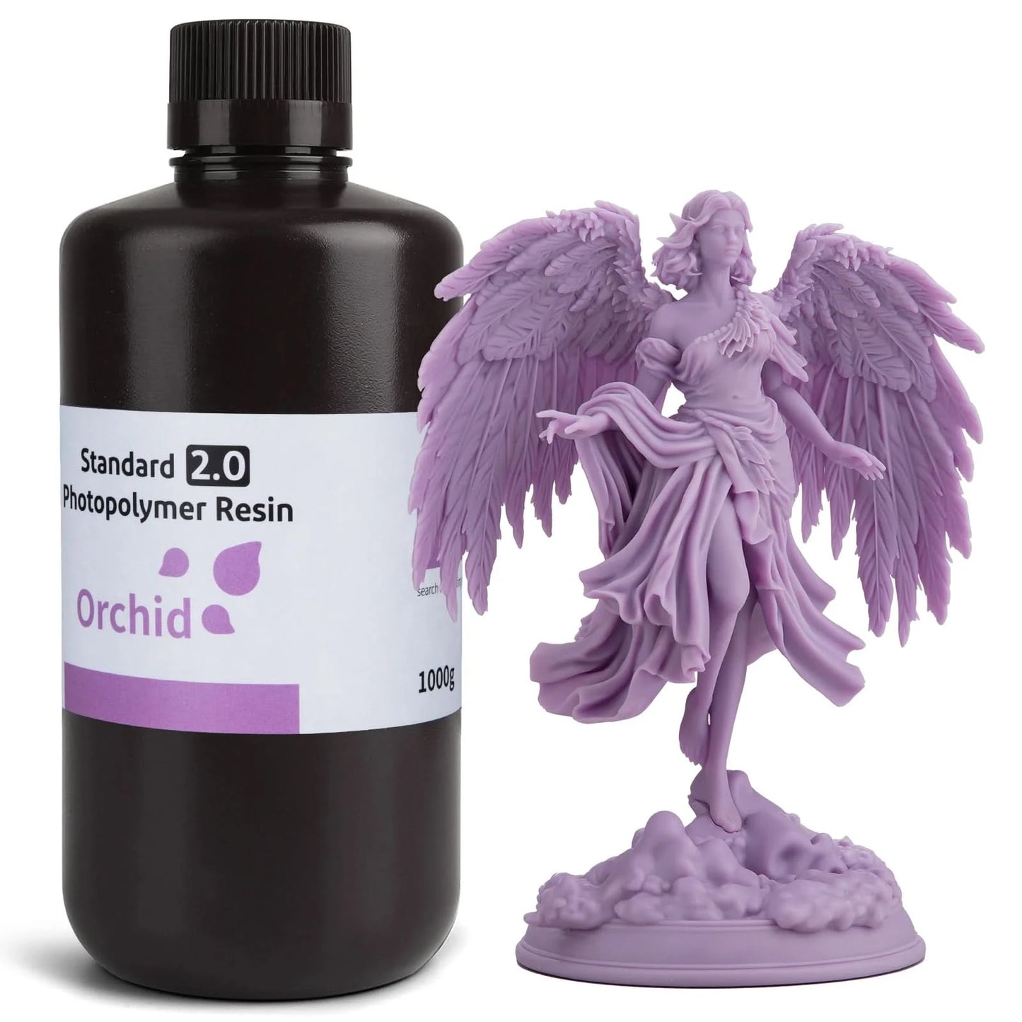 Elegoo 1KG/2KG/4KG UV-Harz 2.0 für 3D-Drucker SATURN 3 ULTRA 3D-Druckmaterial UV-Harz normal 1kg Flüssigkeitsflasche