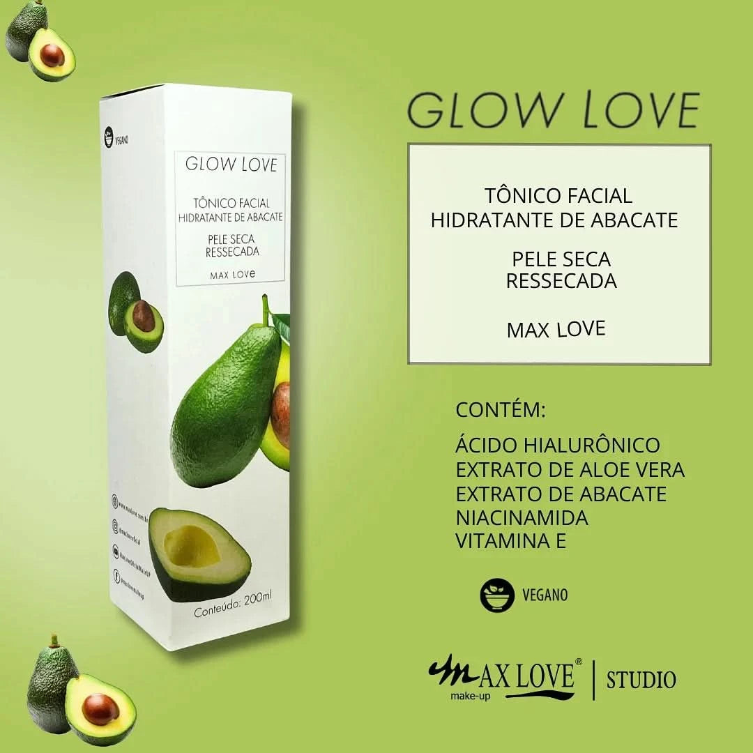 Glow Love Avacado Max Love feuchtigkeitsspendendes Gesichtswasser