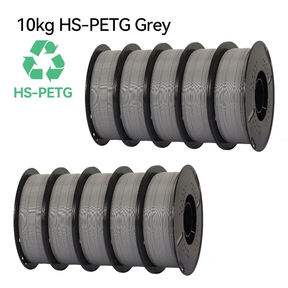KINGROON Newest PETG HS-PETG 3D Printer Filament 1.75mm High Speed 3D Printinng Material Hyper PETG 5KG 10KG Mix Color ﻿