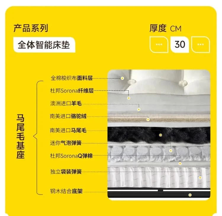 Adults Lounge Mattresses Full Size Relaxing Sleeping Comfortable Mattresses Minimalist Couple Colchones Matrimoniales Furniture
