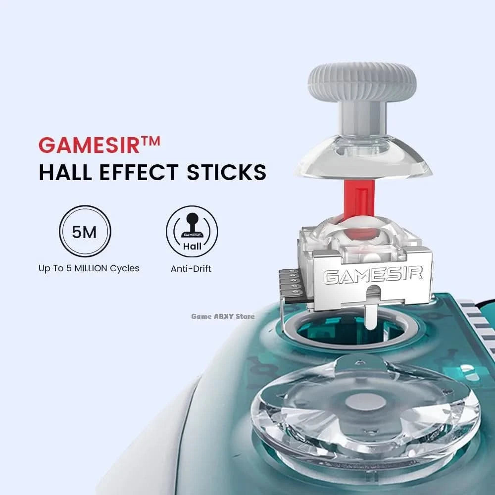 GameSir X3Pro Type-C Stretching Gaming Controllers With Cooler Hall Effect Dual Rumble Motors For Android Phones Custom Handle