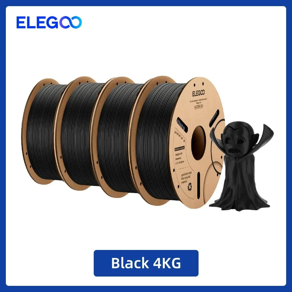 ELEGOO 1.75mm PLA Filament 1kg Plastic 3D PLA for 3D Printer Consumables Material for FDM 3D Printer NEPTUNE 3 PRO