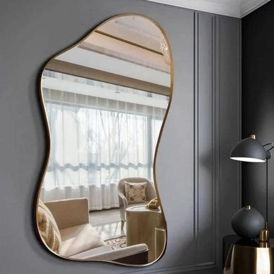 Wall Mirror Light Makeup Mirror Floor Mirrors Full Body Decorative Mirrors Room Decoration Home Decor Luxury Minimalist Art
