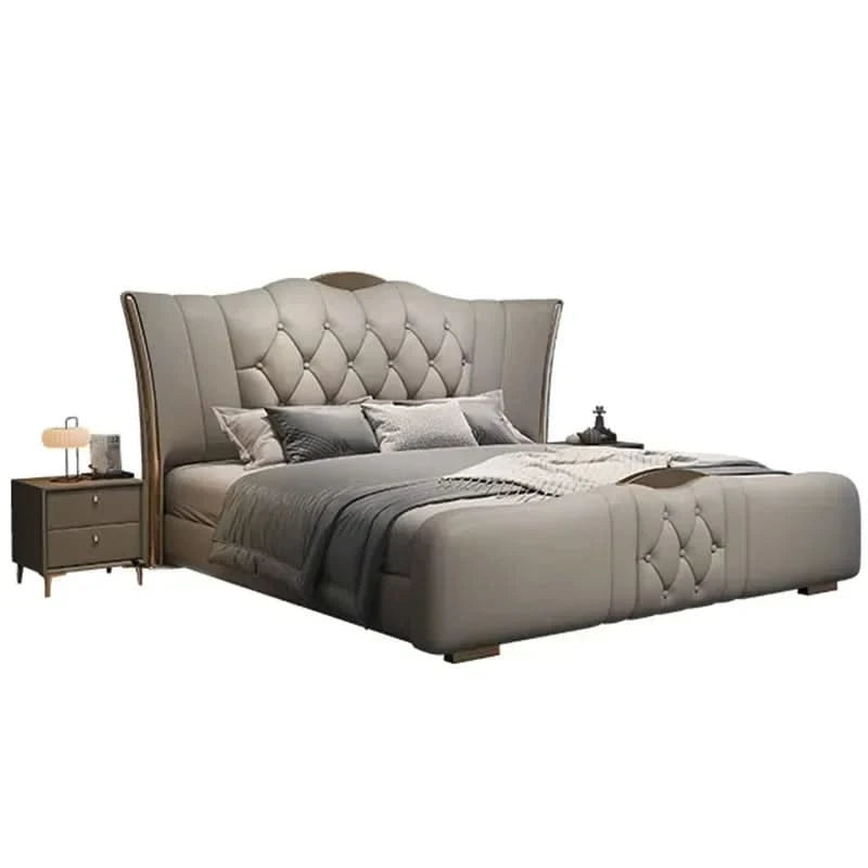 Bedgeraamte & Frames Bedframes Queen Size With Mattress Bed 180x200cm King Size Single Bed Base Modern Bedroom Set Furniture