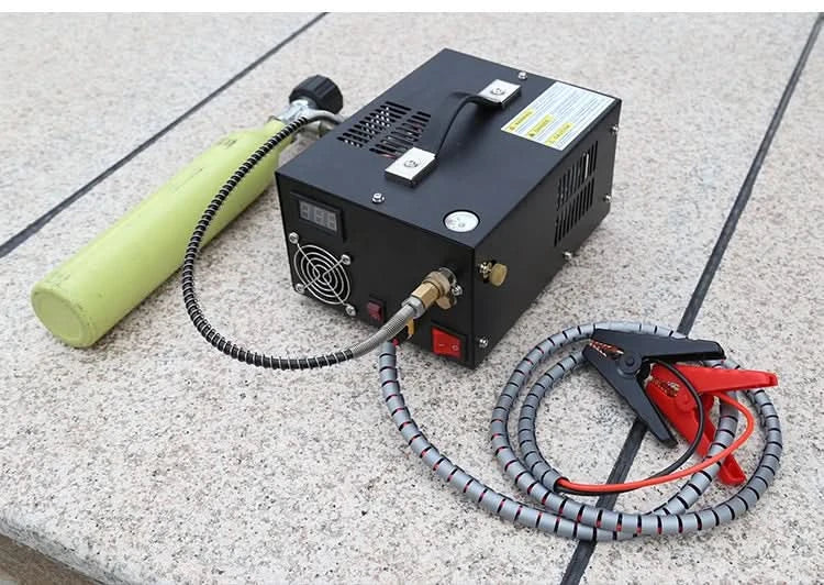220V 12V PCP Luftkompressor 300Bar 4500psi Druckluftgewehr Tauchen Hochdruckpumpe 30MPA PCP Schießpumpe Inflator