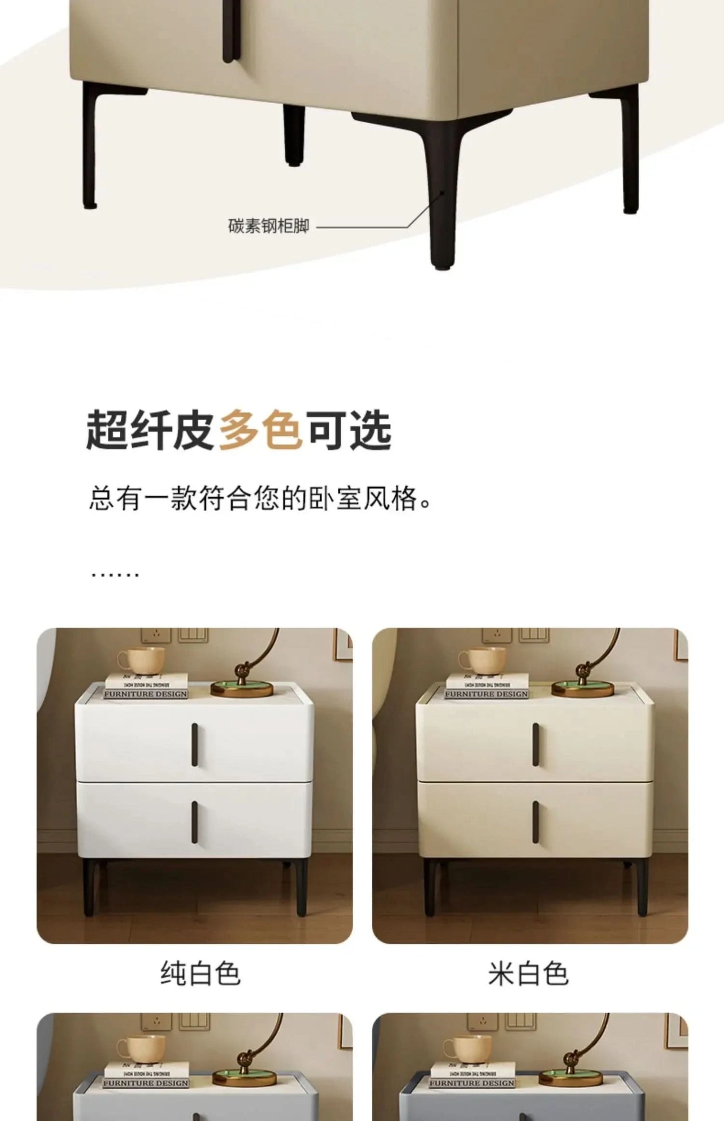 Bedside Storage Nightstand Minimalist Nordic Wood Bedroom Nordic NightstandsLuxury Nordic Mesitas De Noche Home Furniture