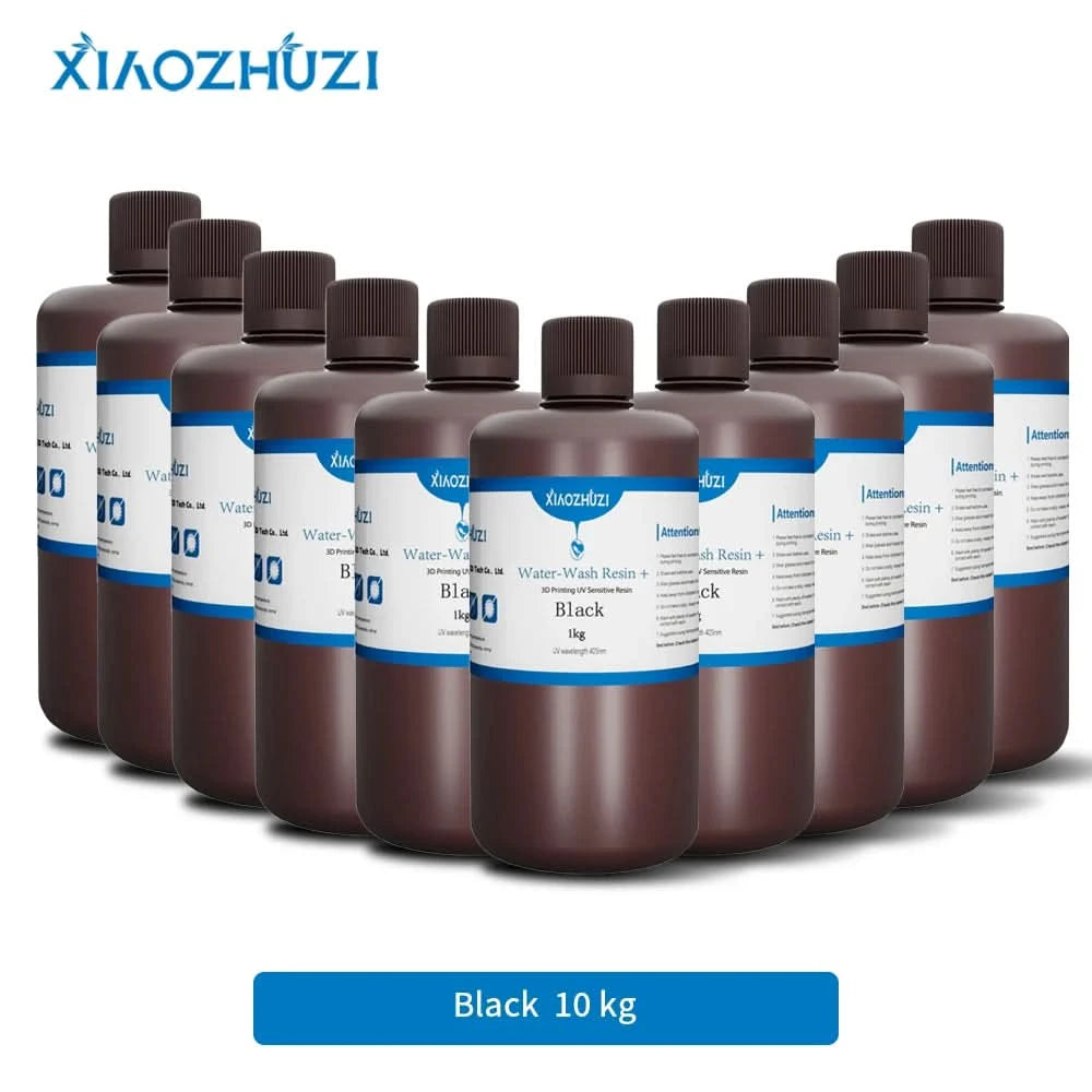 XiaoZhuZi wasserwaschbares 3D-Druckerharz, kompatibel mit Anycubic Elegoo