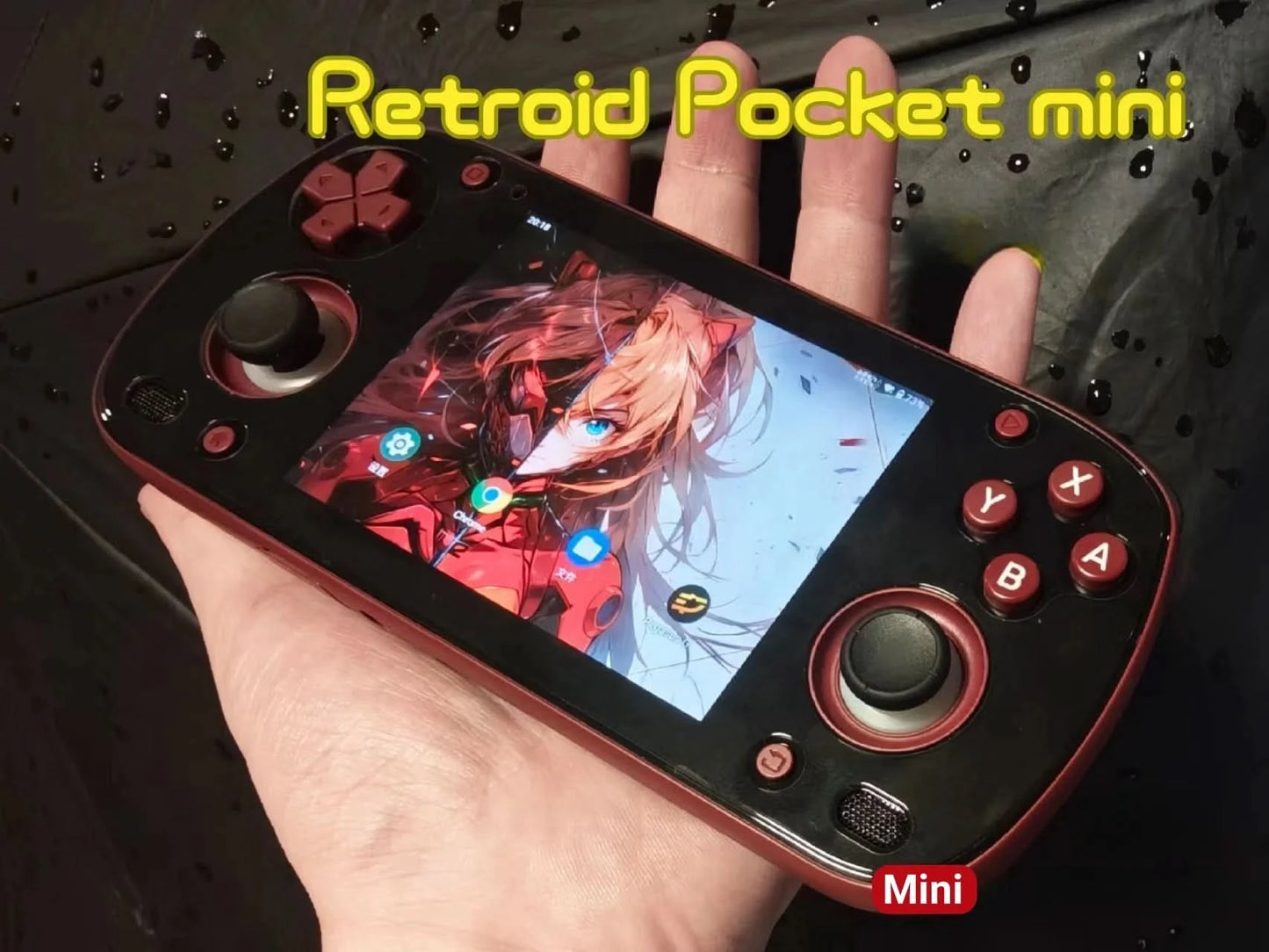 Retroid Pocket Flip 2 RP Flip 2 Retro Handheld-Spielkonsole Videospielkonsole 5,5'' AMOLED-Touchscreen PSP PS2 SD865 Android13