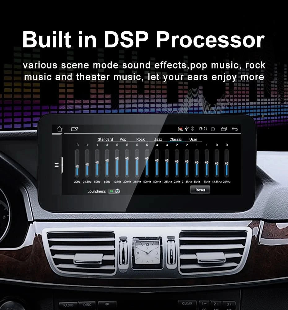 STWE Neues Auto Multimedia Drahtloses Android AUTO CarPlay 10,25 Zoll 12,3 Zoll Bildschirm für Mercedes Benz E-Klasse W212 Auto-Videoplayer