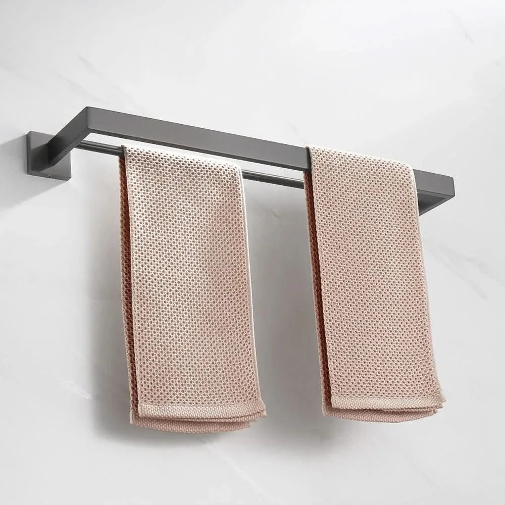 Gunmetal Stainless Steel Bathroom Accessorie Hardware Towel Rack,Toilet Paper Holder, Robe Hook, Towel Bar