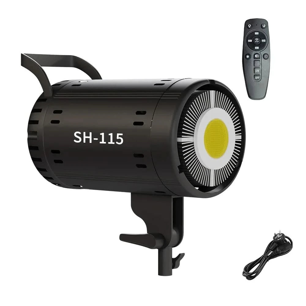 135W Photography LED COB Video Light  Daylight-Balanced Sun Lamp for Portrait Flash Studio Accessories Youtube Live