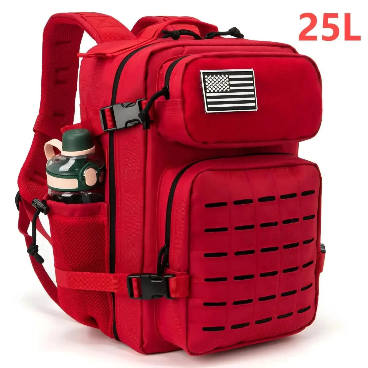 25L/45L Taktische Rucksäcke für Herren und Damen, Outdoor-Aktivitäten, kleine Schulrucksäcke mit Wasserflaschenhalter