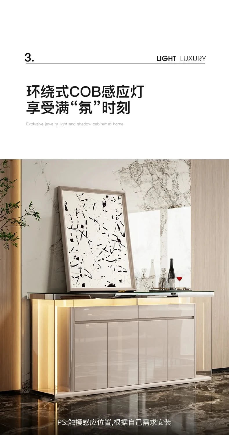Floor Salon Living Room Cabinets Jewelry Modern Large Craft Cabinet Multipurpose Shelf Muebles Hogar Furniture Accessories