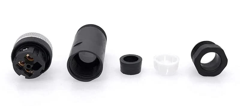 M12-Sensorstecker 4-polig 5-polig M12-8 wasserdichter Stecker & Buchse Schraubanschluss A-kodierte Sensorstecker