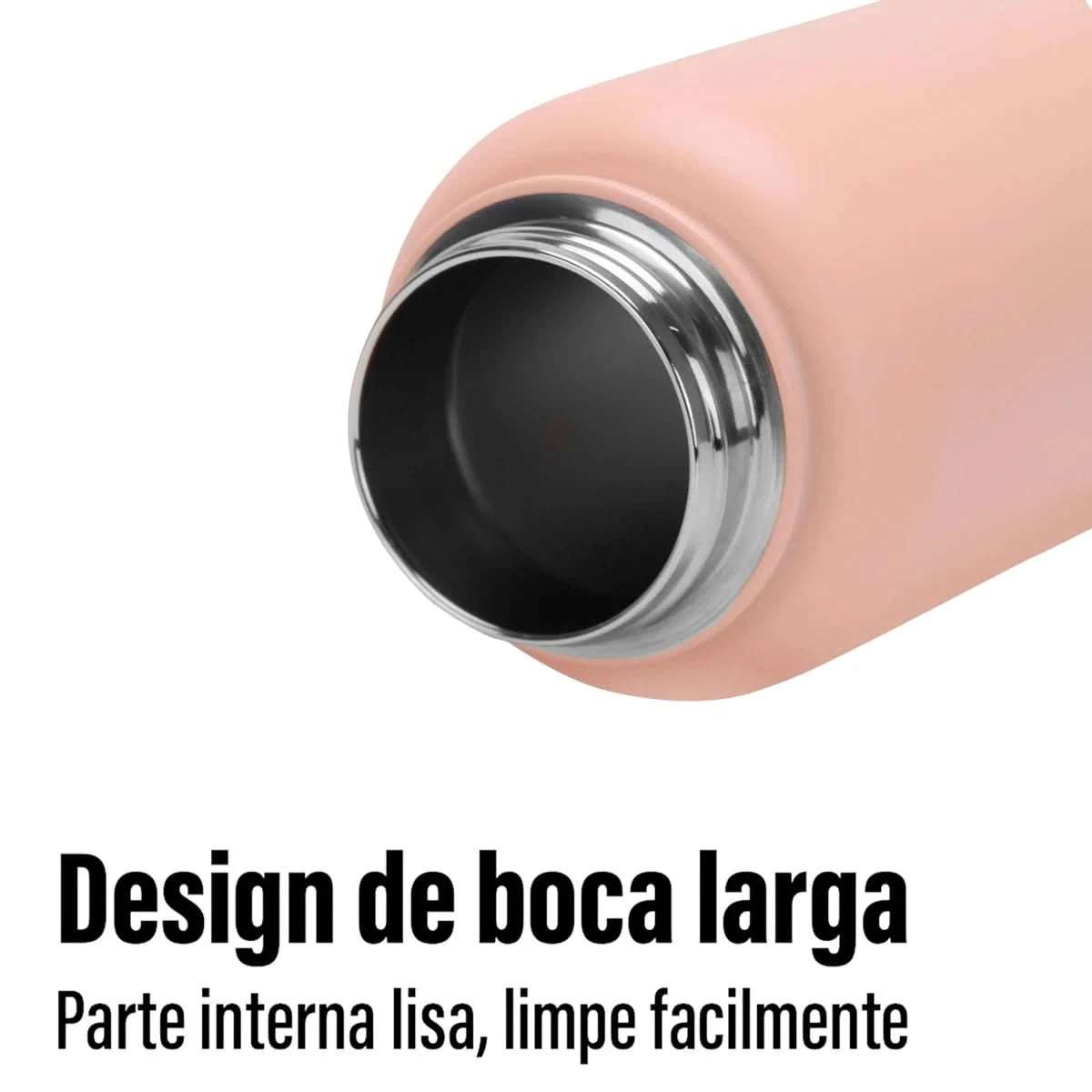 Stainless Steel Vacuum Insulated Fitness Water Thermos with 1000ML Handle