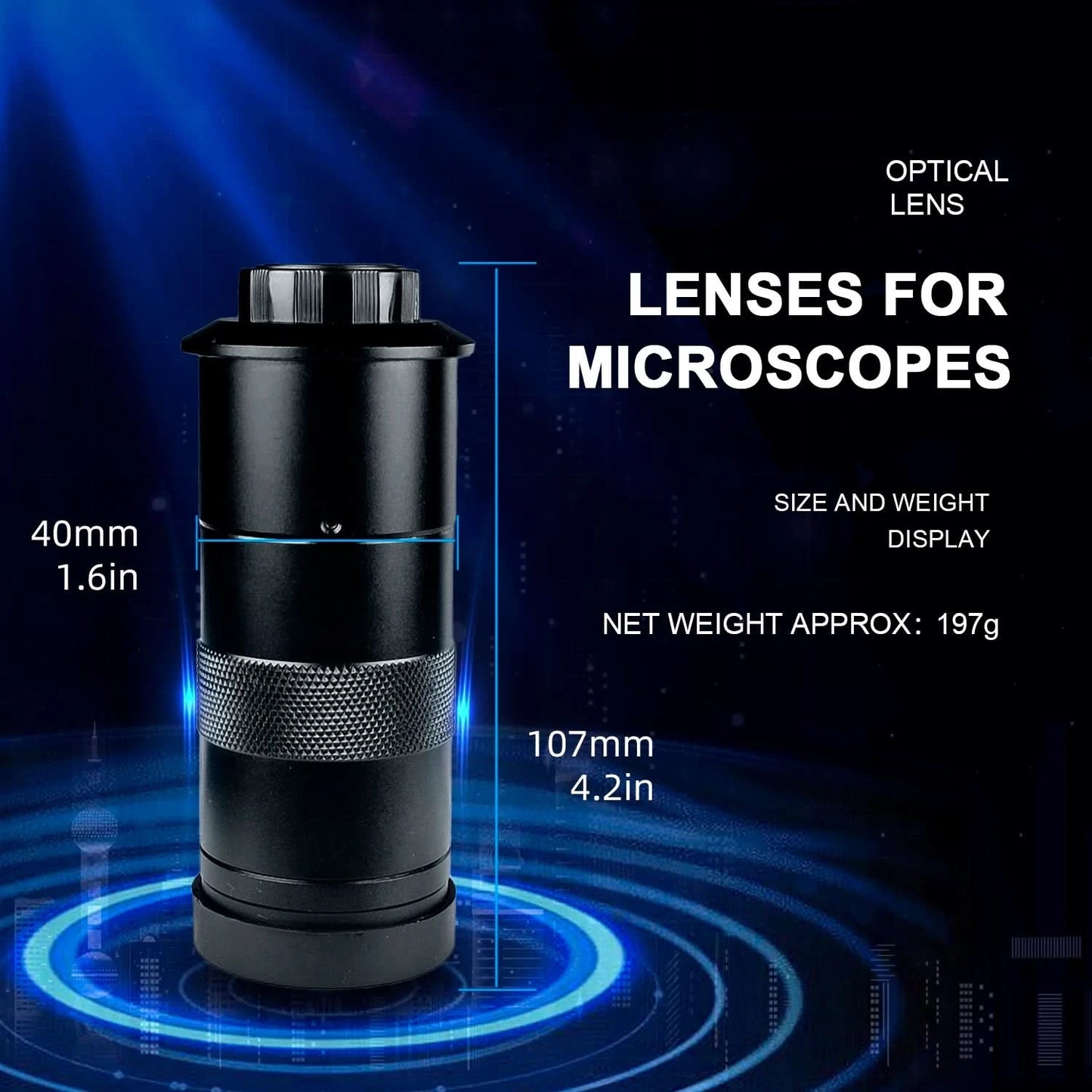 1080P 4K HD Industrial Microscope Digital Camera Via USB-C Measurement  215X/180X/130X C-Mount Lens For PCB Soldering,no base