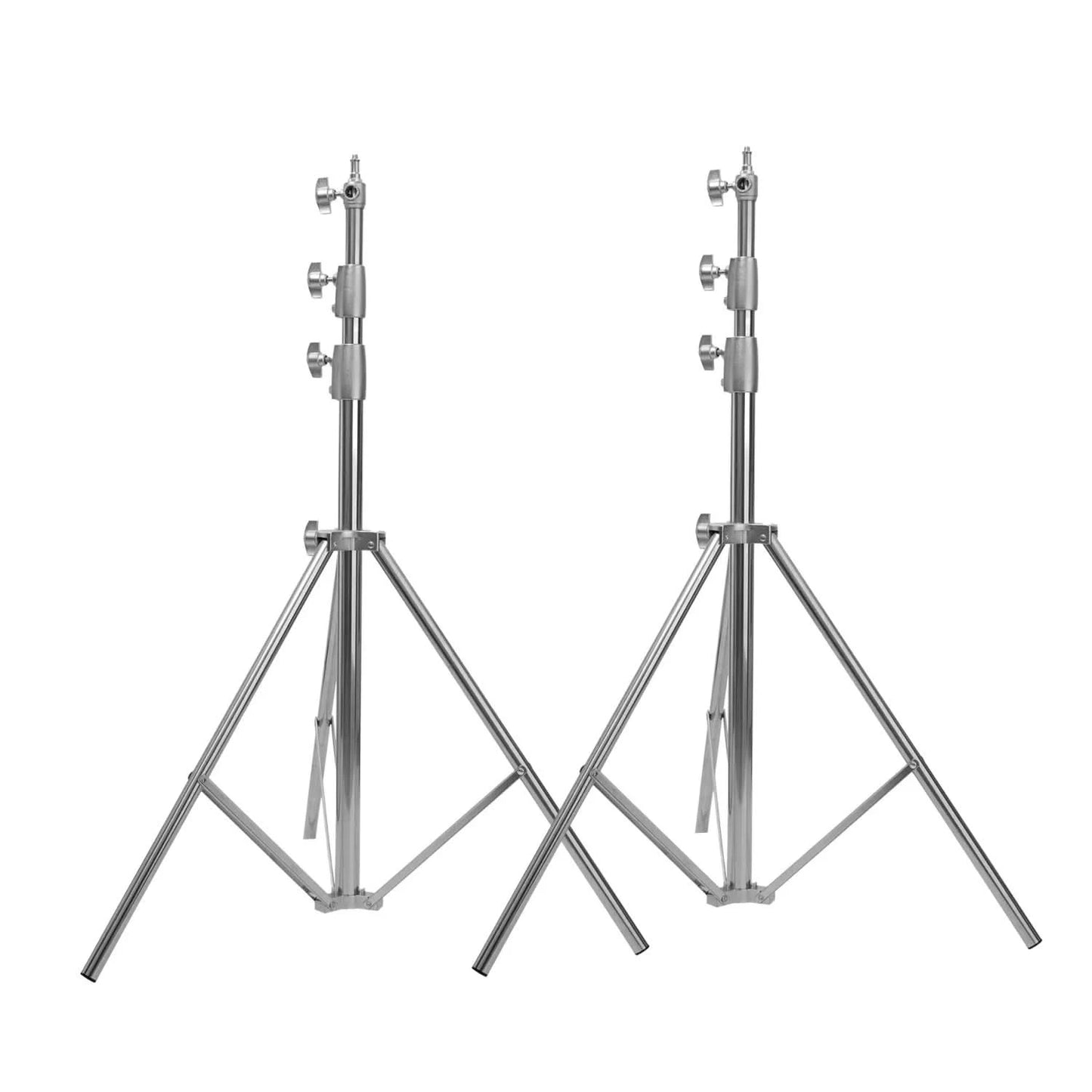280cm Edelstahl Foto Hochleistungsständer Videostudio Stativ Großer starker Stützständer für Fotografie Softbox Blitzpunktlampe