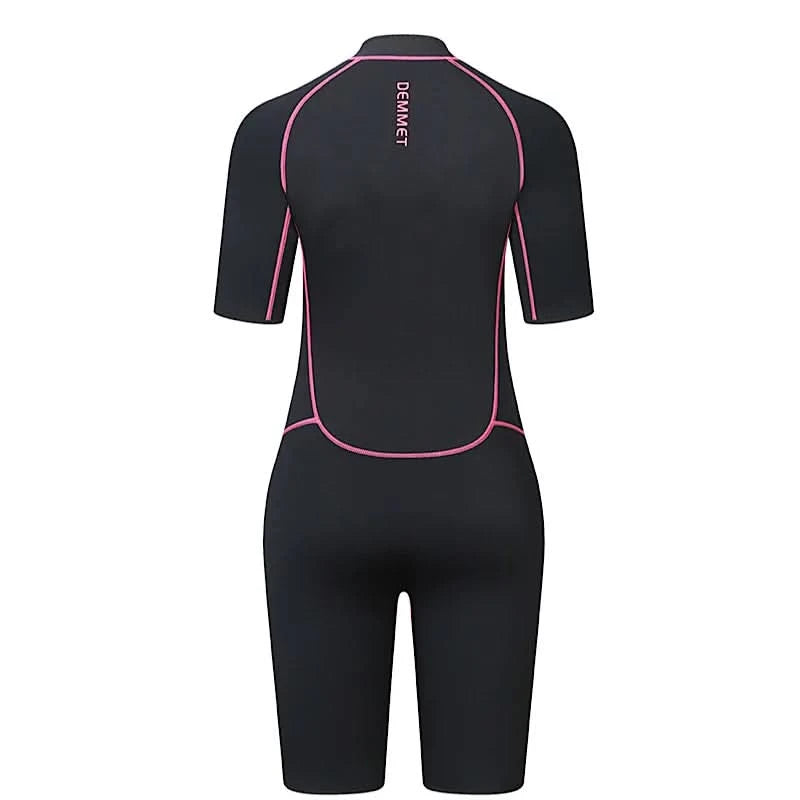 Taucher-Neoprenanzug 1,5-3 mm, einteilig, Neopren, Herren und Damen, Ganzkörper-Neoprenanzug, Sonnenschutz, warm, Badeanzug, Schwimmen, Surfen, Schnorcheln