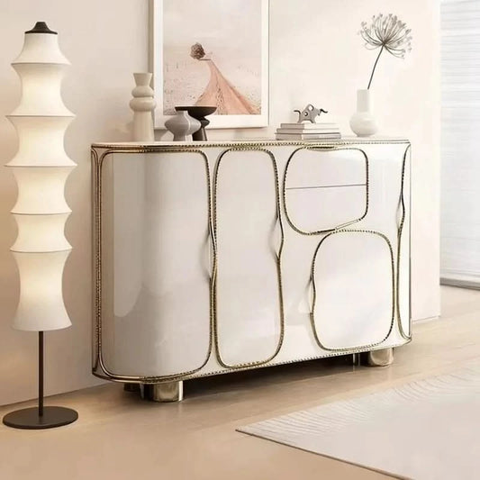 Luxury Floor Living Room Cabinets Storage Display Showcase Corner Cabinet Office Adults Meuble De Rangements Home Furniture