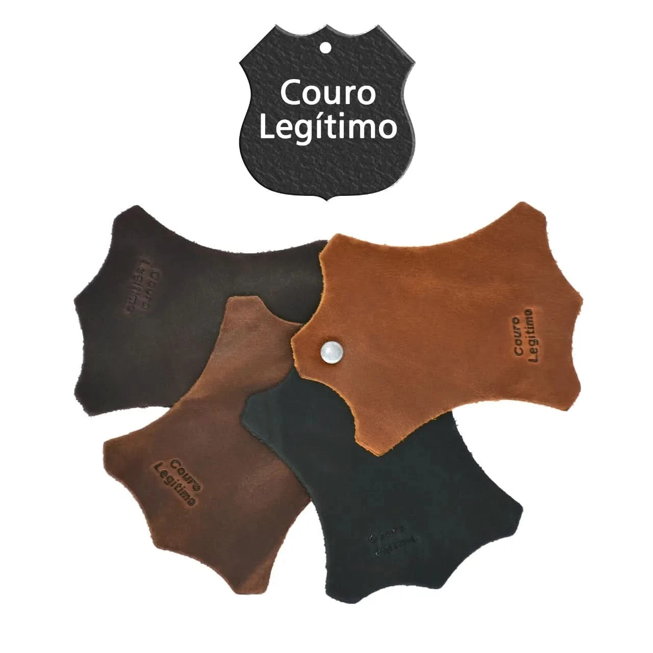 Carteira Masculina Porta Cartão Slim Couro Bovino Promoção
