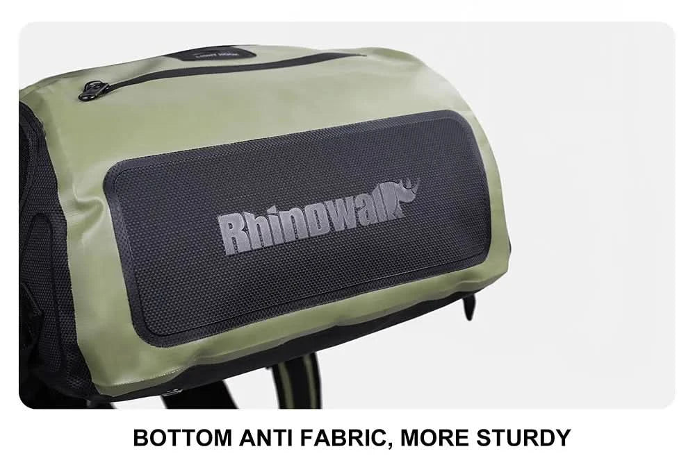 Rhinowalk Fahrrad-Packtasche 22L Vollständig wasserdichte Gepäckträgertasche Rucksack Kapazität Multifunktionaler Gepäckträger Fahrradtasche Umhängetasche