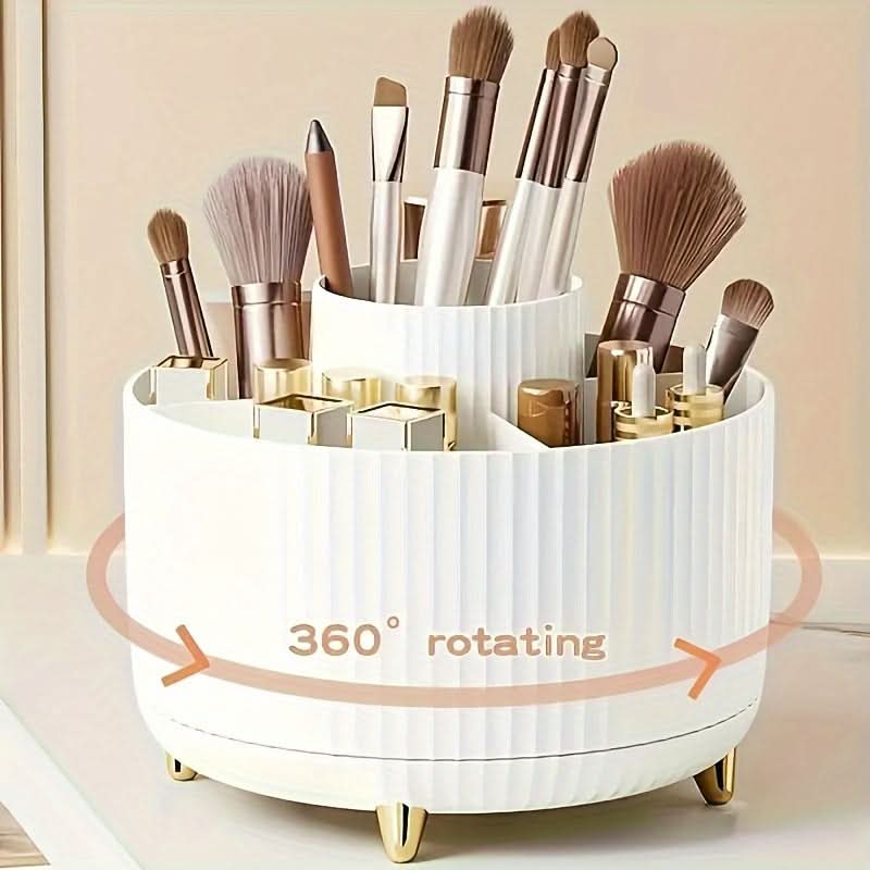 360°-drehbarer Make-up-Organizer für Damen